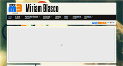 Desktop Screenshot of clubjudomiriamblasco.org